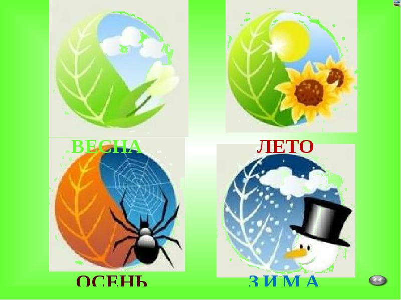 Картинки К Объяснению Смены Времен Года