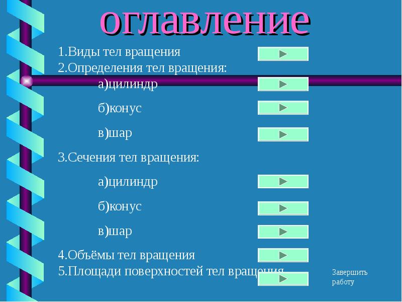 Презентация объемы и поверхности тел