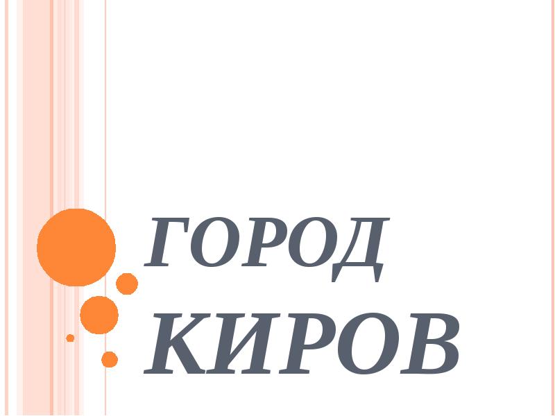 Интересные факты про киров. Киров презентация о городе. Киров проект. Презентация Киров.