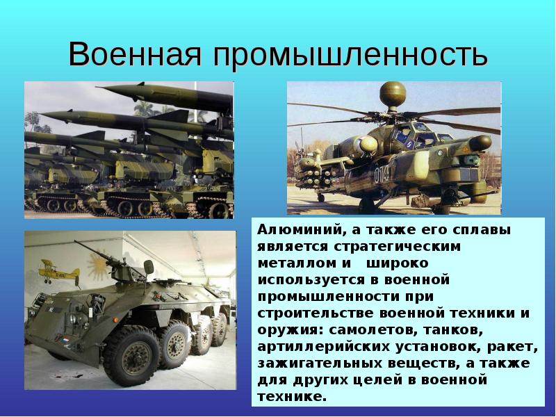 Военная промышленность Военная промышленность