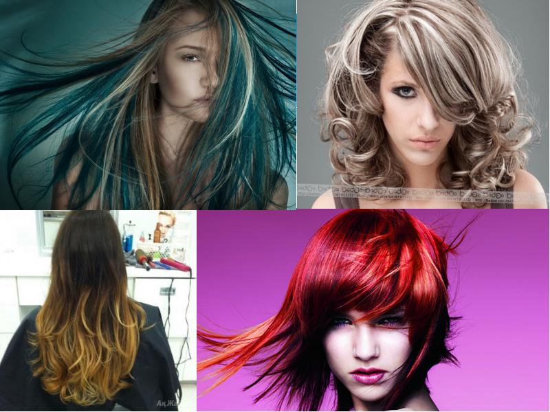 Техники окрашивания волос с названиями и фото