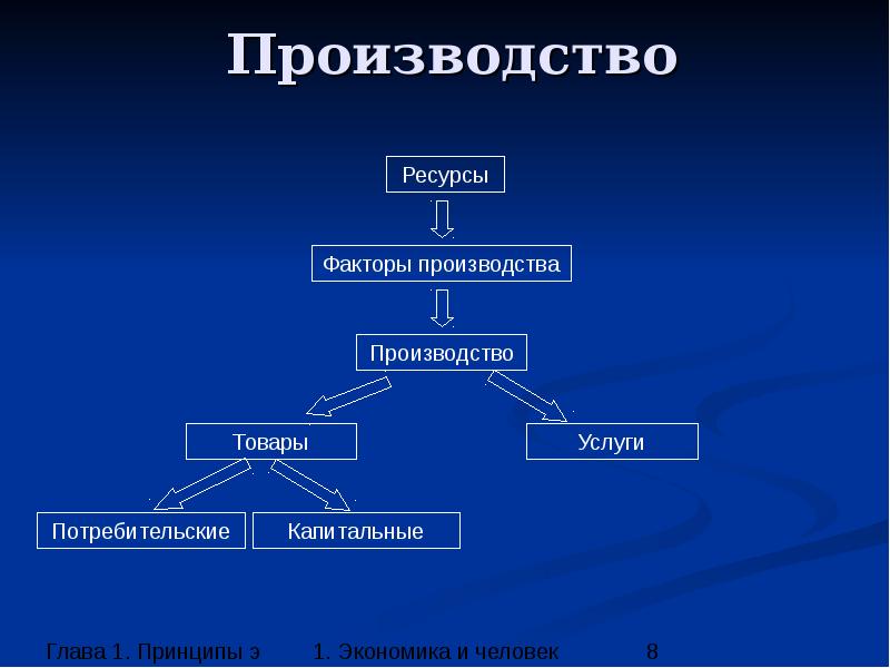 Условия производства в экономике. Глава 1 принципы экономики презентация. Принципы экономических ресурсов. Экономика человекс схемы.