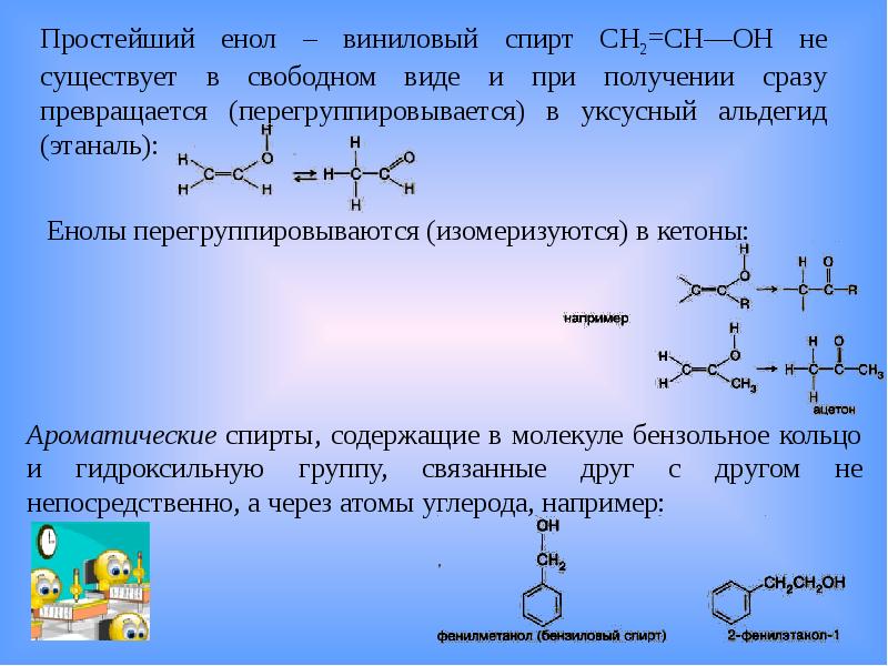 Презентация про спирт