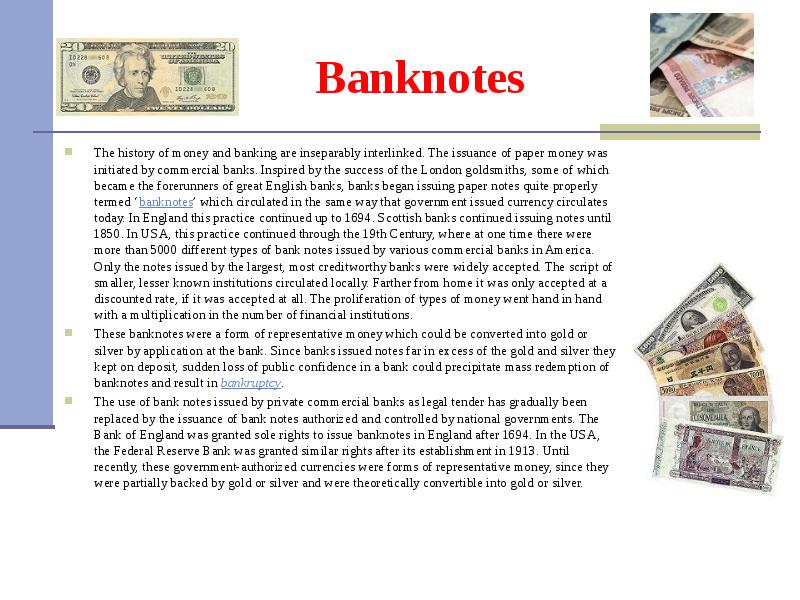 Bank of england презентация