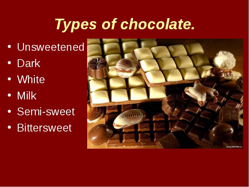 Chocolate Examples Chocolate