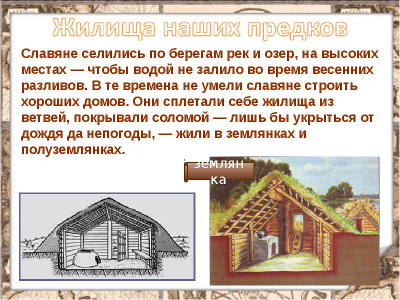 Презентация какими были жилища 3 класс начальная школа 21 века