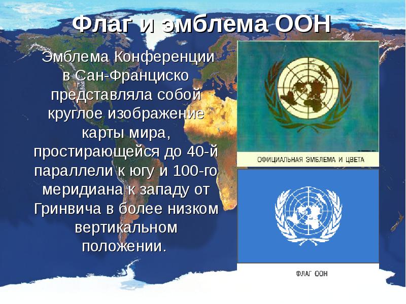 Доклад по теме Организация объединенных наций (ООН)