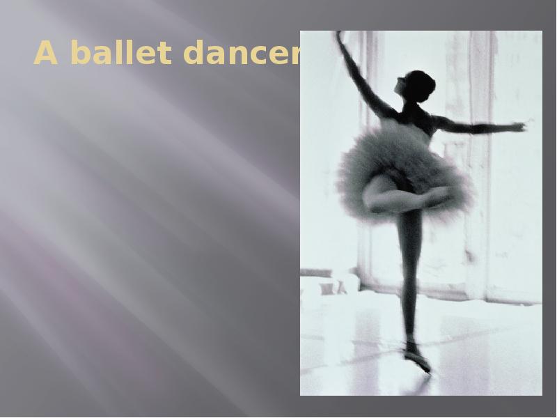 Dancer jobs. Ballet a4.