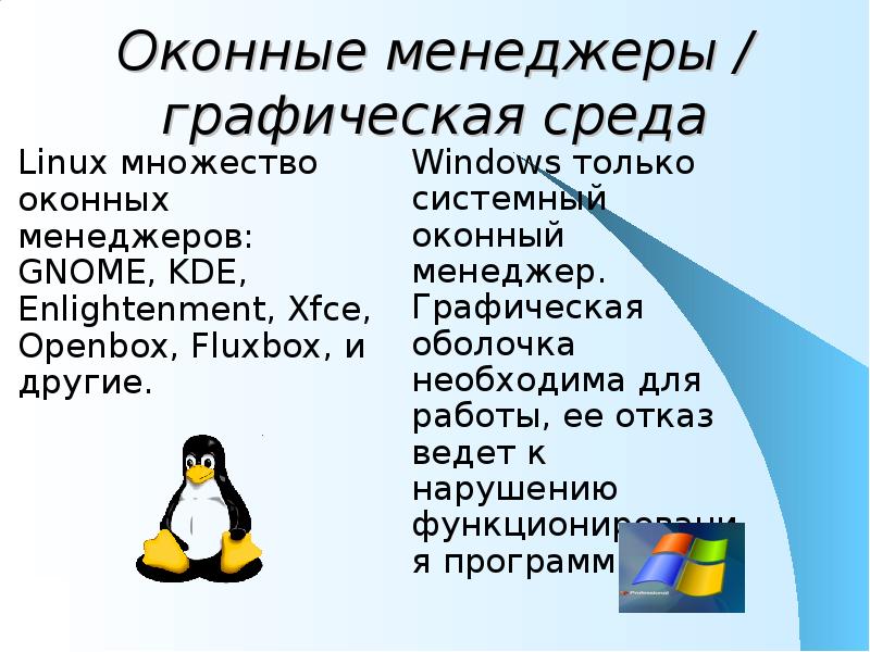 Графическая среда. Операционные системы и оболочки графическая оболочка Windows. Оконные менеджеры/графическая среда виндовс. Графическая среда линукс.