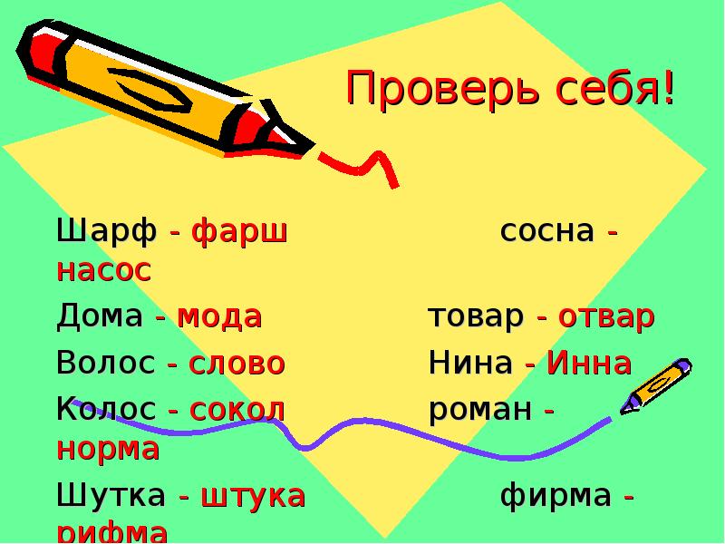 Слова из слова волос. Волосы слова урока. Шарф фарш. Прилагательное к слову прическа. Примеры слов сосна насос.