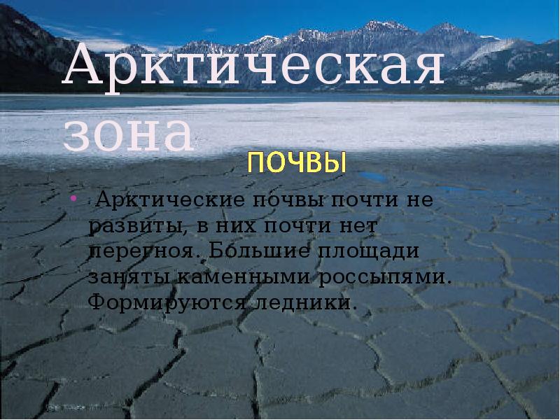 Природные зоны россии презентация 4 класс презентация