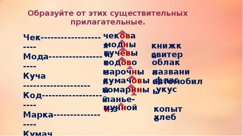 Образуй от существительного имена прилагательные. Цвет это сущ?. Кумача прилагательное. Прилагательное из слова Кумача. Косынка из Кумача прилагательное и существительное.