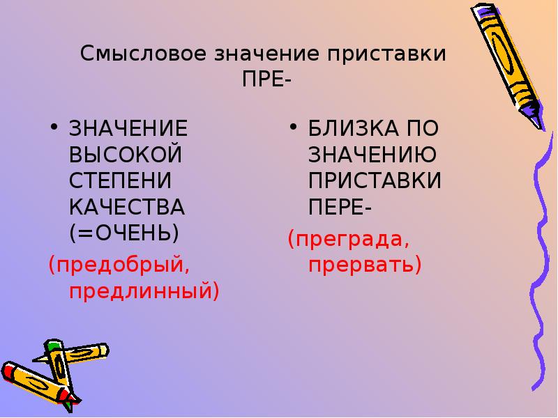 Правило правописания приставок пре- и при- | Урок 17