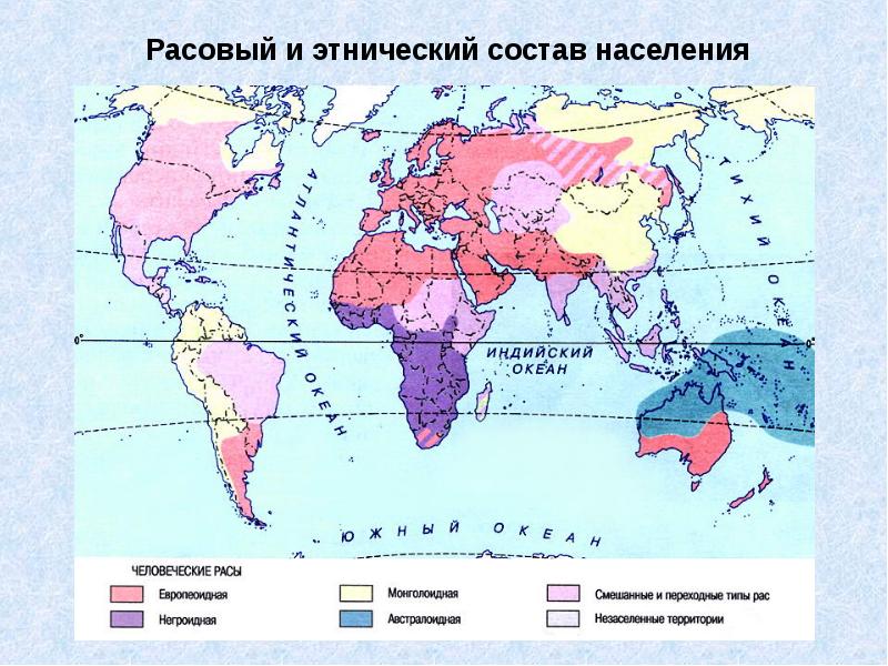 Этнический состав населения презентация