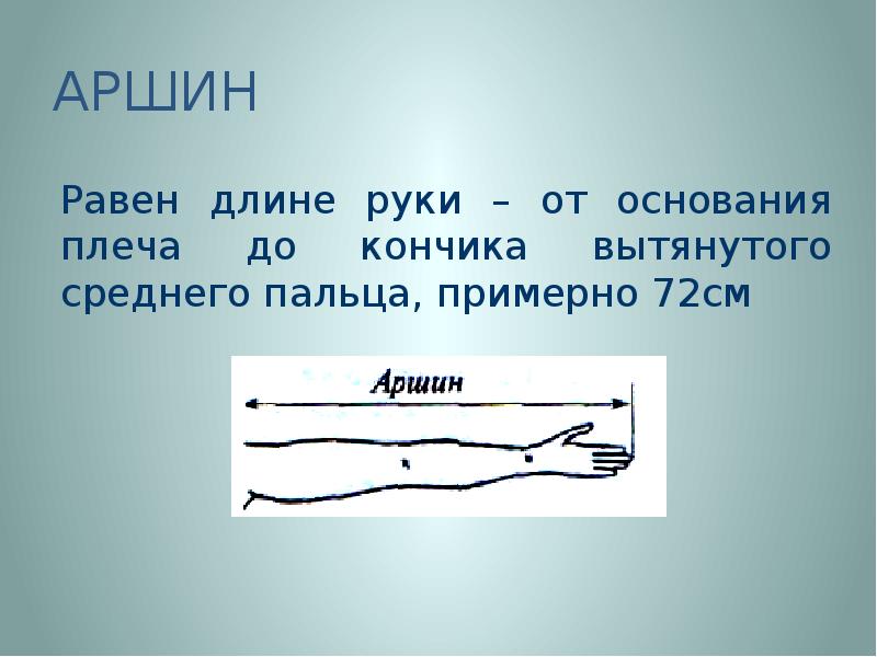 Длина равна расстоянию. Аршин рука. Аршин равен. Длина от пальцев до плеча. Метр от руки до плеча.