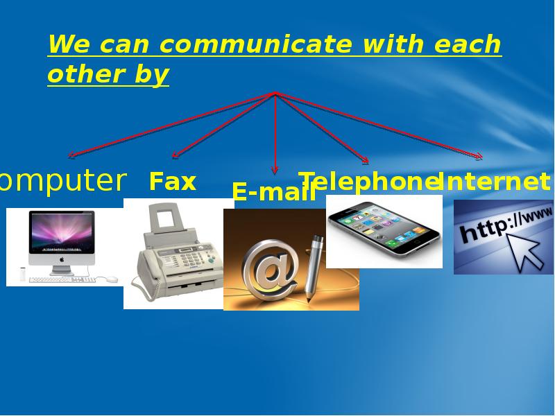 Ways of communicating презентация