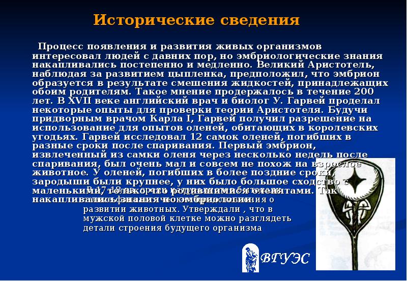 Исторический организм. Периодичность в развитии живых организмов. Все знания накопленные за время исторического развития. Из него развивается будущий организм 7 букв.