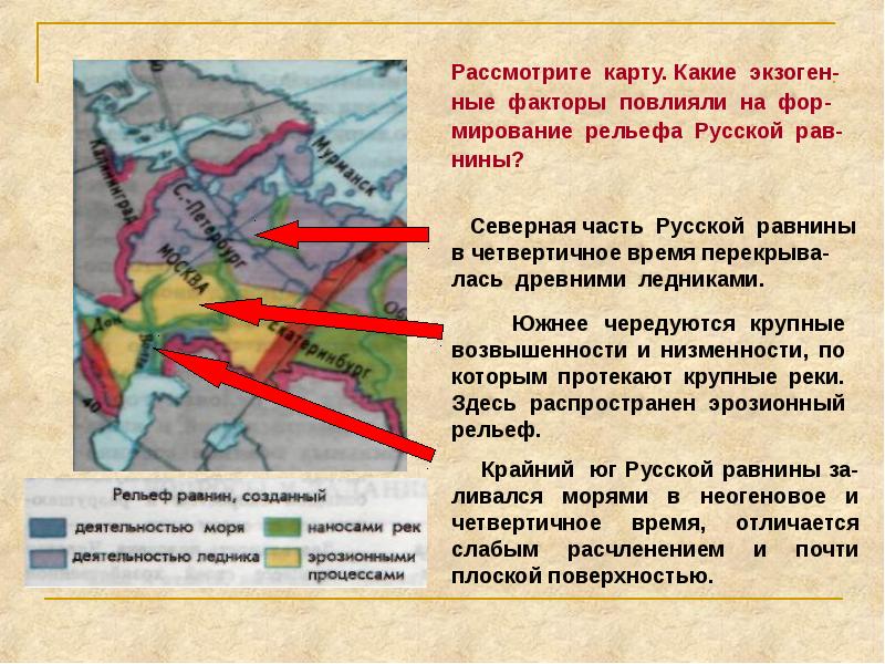 Проект восточно европейская равнина