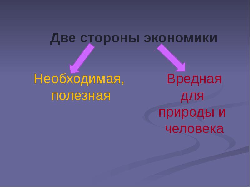 Какие 2 стороны. Две стороны экономики. 2 Стороны экономики. Полезная сторона экономики. Две стороны экономики 3 класс окружающий мир.