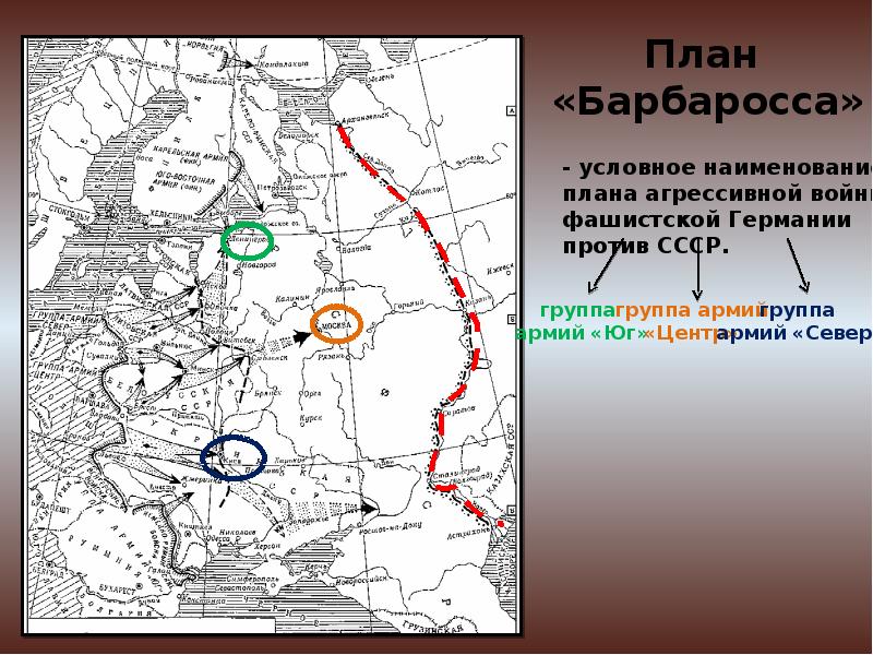 План барбаросса фронты и командующие