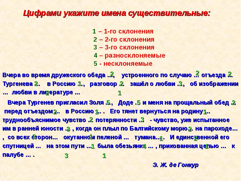 Презентация существительное 10 класс