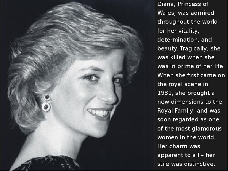 Princess diana презентация