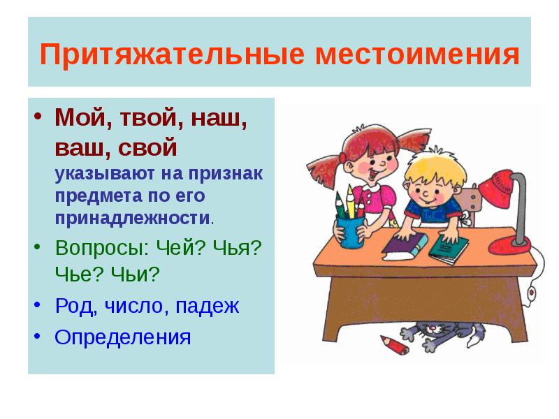 Укажи тематику. Мой твой местоимения. Мое притяжательные местоимения твое. Мой твой наш ваш местоимения. Мой твой свой наш ваш -притяжательные местоимения.