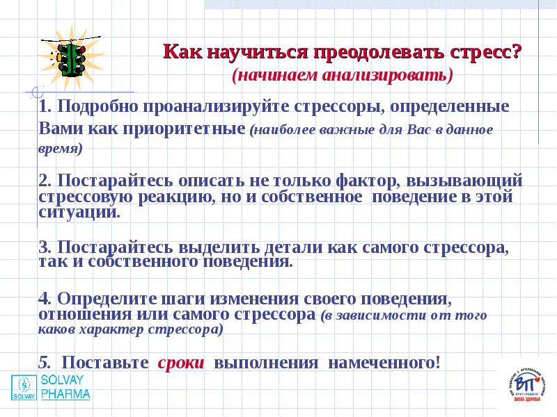 Преодоление стресса презентация