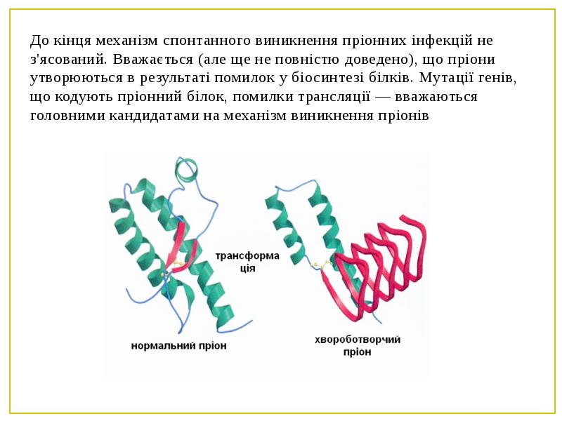 Презентация на тему прионы