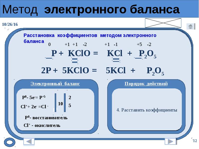 Схема эл баланса