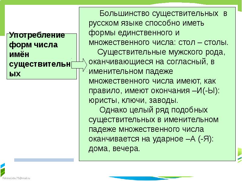 Нормы употребления имен существительных 6 класс родной русский язык презентация