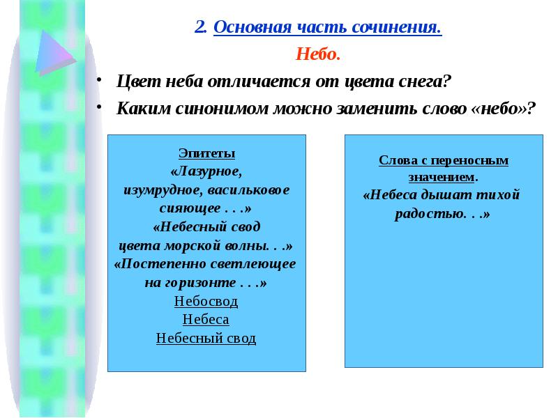 Небо эпитеты. Сочинение про небо. Сочинение на тему небо. Цвет Небесный - эпитеты.