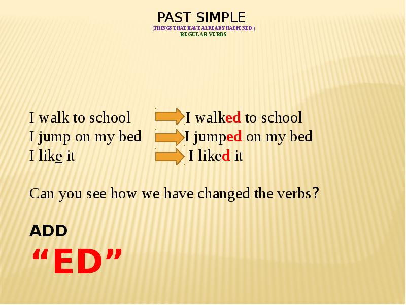 Regular verbs to walk - walked школа Россия 5 класс английский язык. Already happening