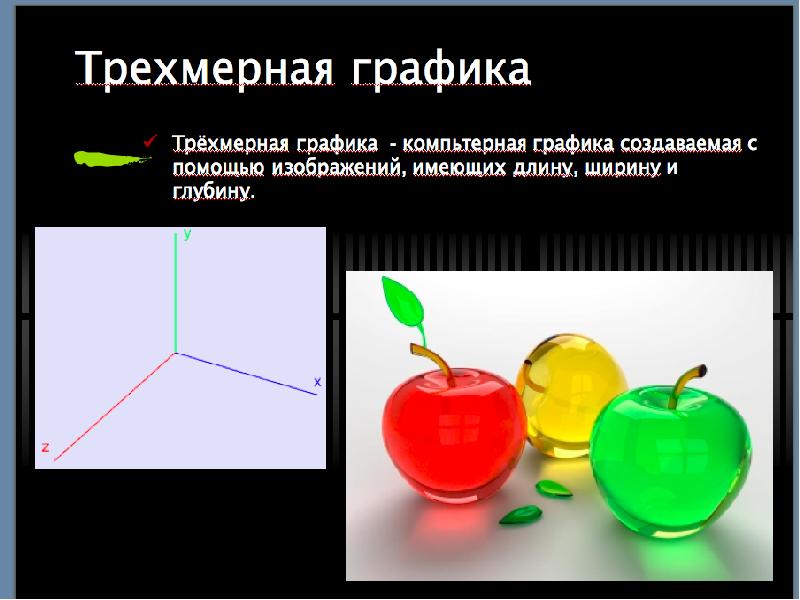 Трехмерная графика презентация