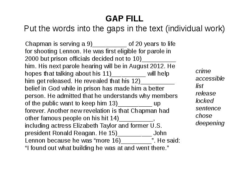 Words to gaps. Текст fill the gaps in the text. Fill the gaps. Gap filling exercise. Text gap filling.