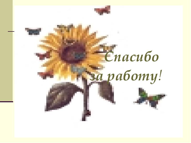 Спасибо
за работу!