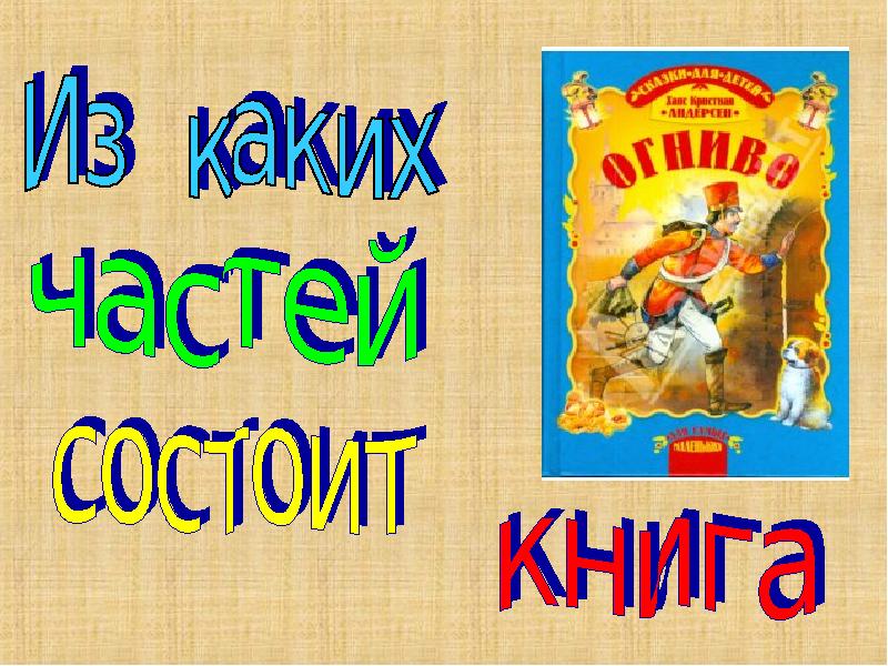 Структура книги 2 класс презентация