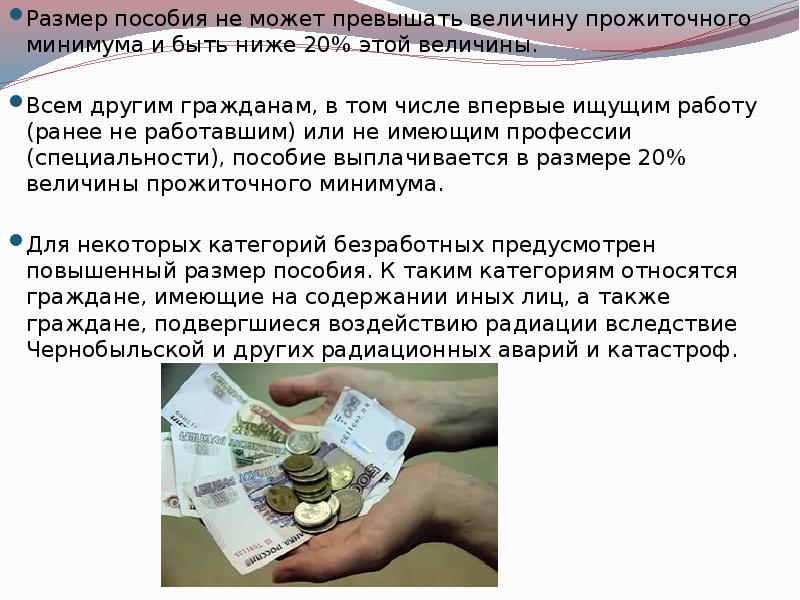 Презентация на тему правовой статус безработного