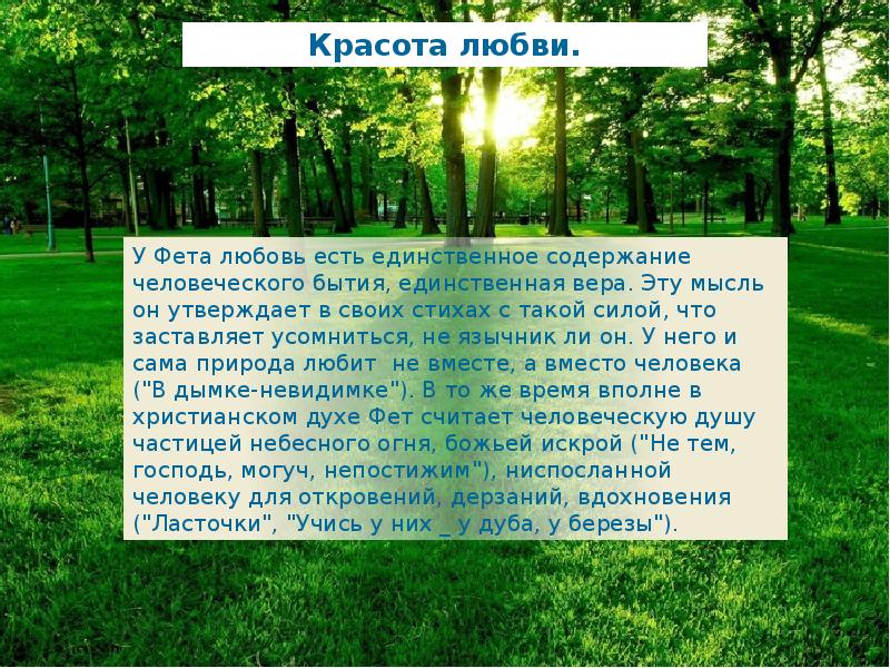 Единственное содержание. Фет тема любви. Любовь в лирике Фета. Вечная любовь в лирике Фета. Любовная лирика Фета особенности.