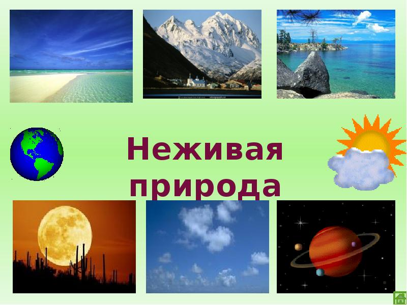 Неживая природа картинки 2 класс