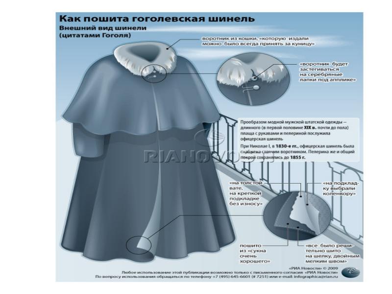 Гоголь шинель проект