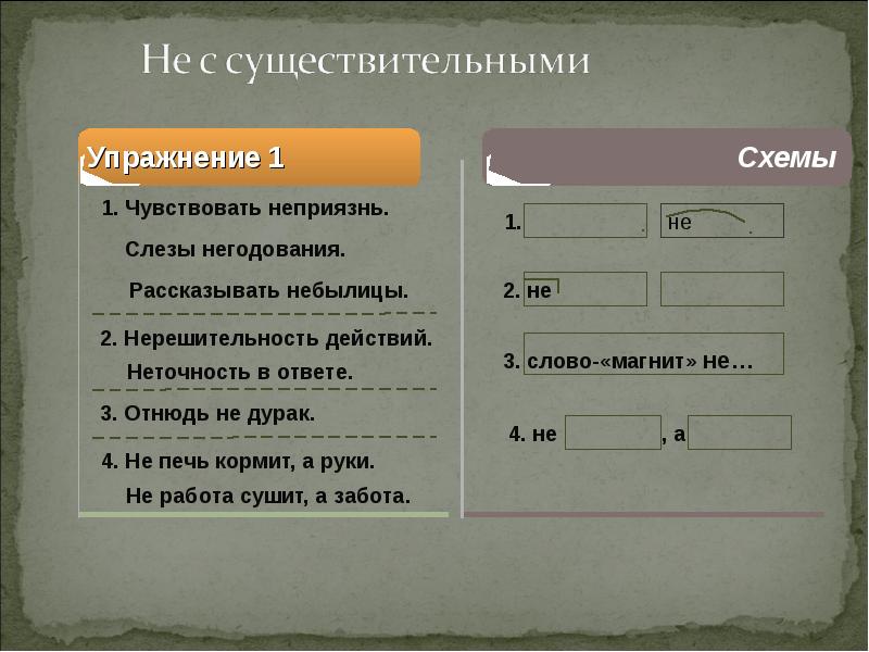 Не работа сушит а забота схема предложения