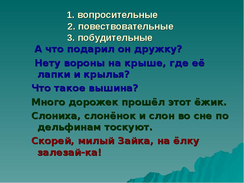 3 побудительных. Побудительные пословицы. Поговорки в предложении побудительными. Пословицы повествовательные и побудительные. Побудительное предложение про елочку.