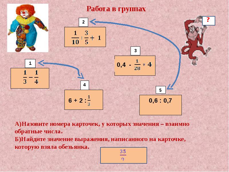 Деление обыкновенных дробей 6 класс презентация