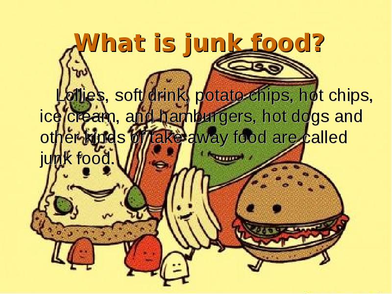 Реферат На Тему Junk Food