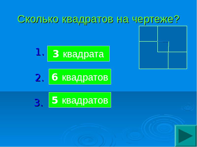 Сколько квадратов на чертеже