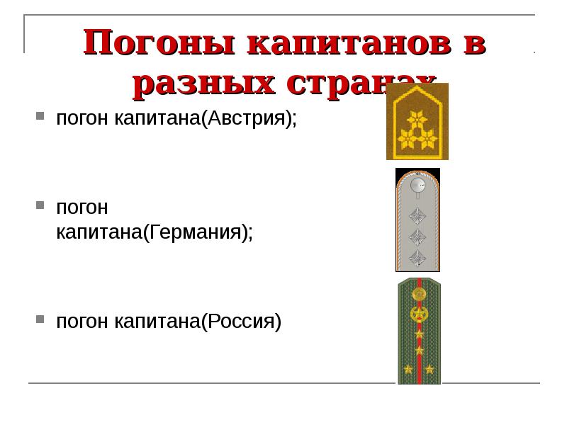 Воинские звания презентация по обж