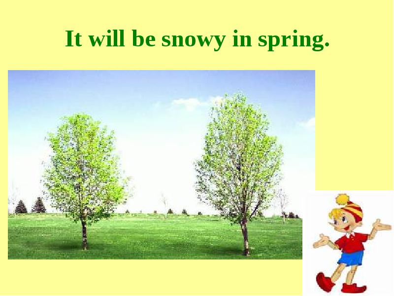 Speaking about the weather