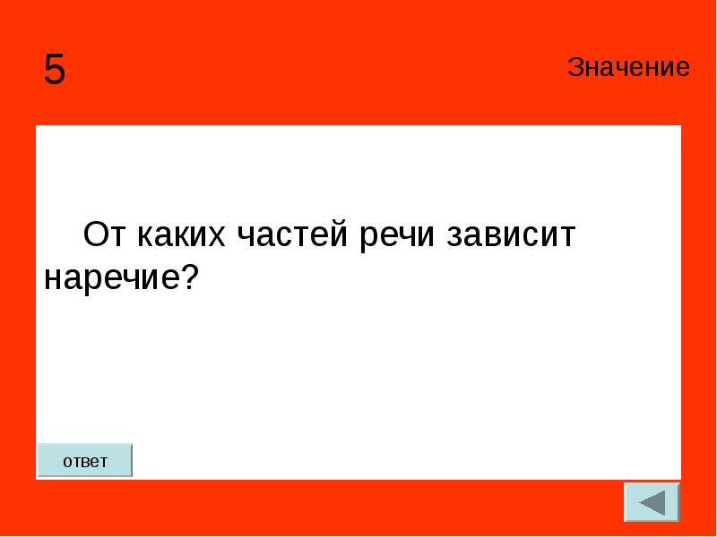 Тут ловчий перервал ответ значение. Значение ответ.
