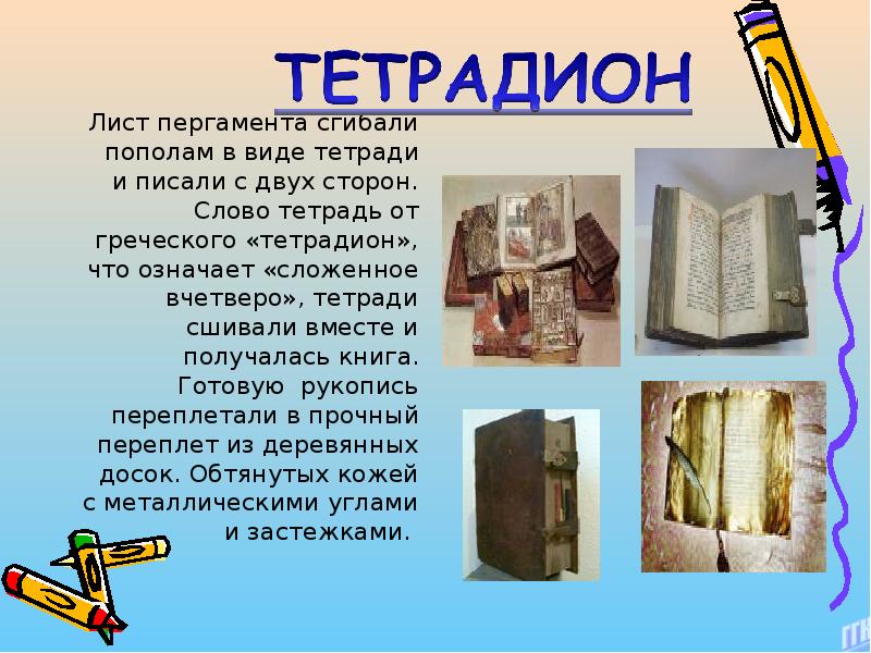 Виды книг презентация